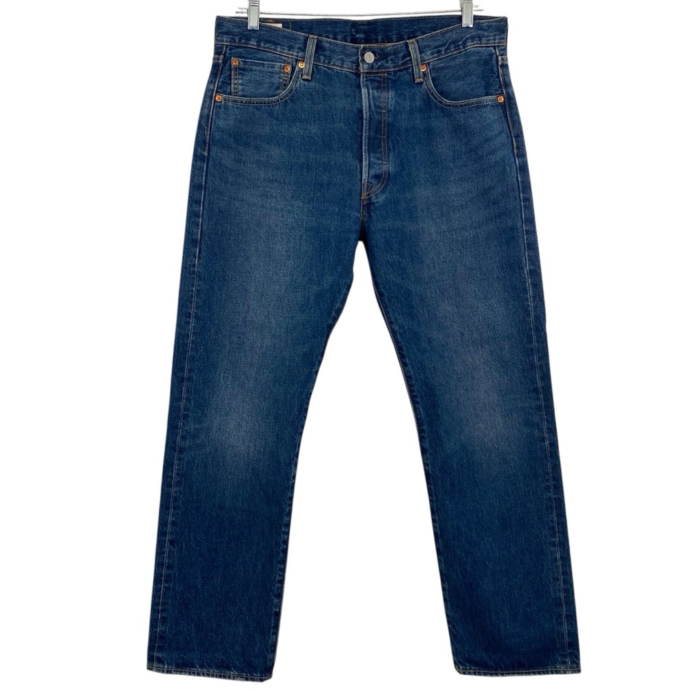 Levi’s 501 Original Jeans Straight Leg Button Fly Men’s Size 34 x 30